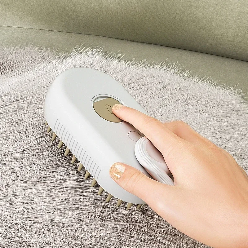 SOLLPET Healthy Coat Steam & Massage Brush - Image 5