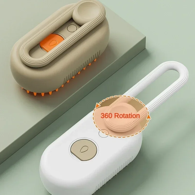 SOLLPET Healthy Coat Steam & Massage Brush - Image 3